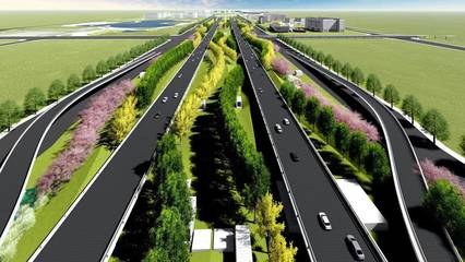 新進展! 成都天府國際機場配套市政工程正式竣工，城市動脈全面貫通